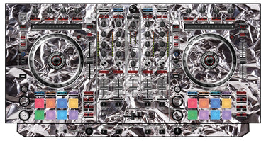 Pioneer DJ DDJ SX Skin Silvercrush